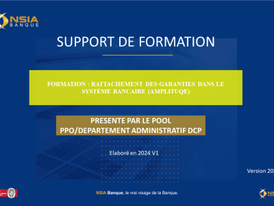 Protégé : SUPPORT FORMATION SUR LE RATTACHEMENT DES GARANTIES DANS AMPLITUDE